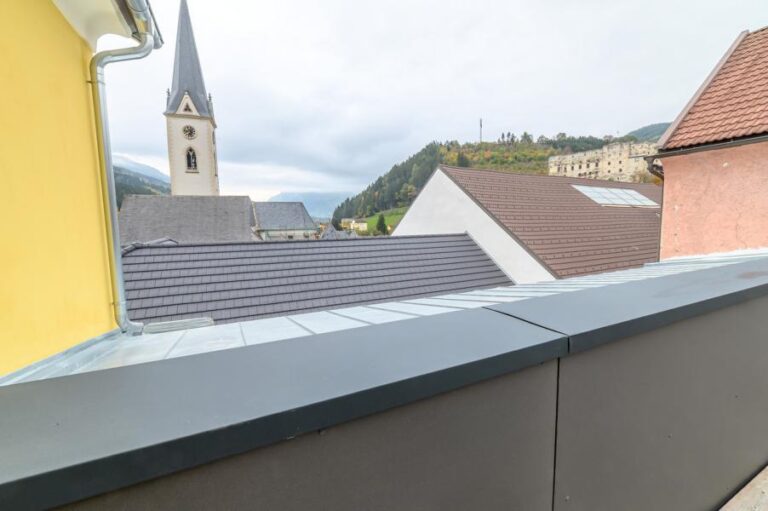 Dachterrasse der Suiten im Gasthof Alte Post in Gmünd